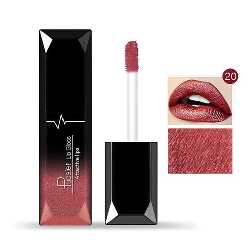 Makeup matte matte lip gloss lipstick Periwinkle Abderus