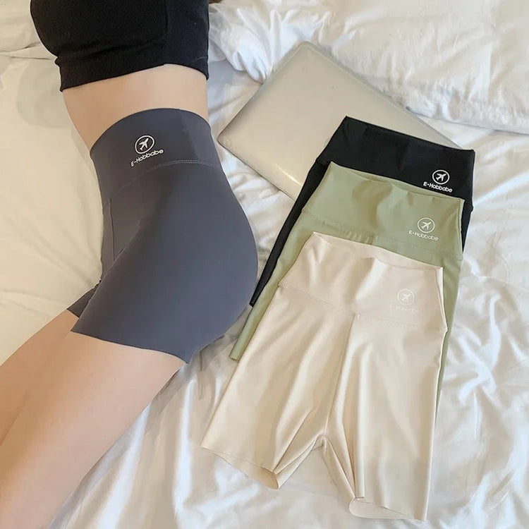 Three Part Shark Pants for Women Workout Fitness Fashion Leggings High Waist Elastic Slim Sexy Sports Pants Gym Yoga Tights Khamik Shop Online