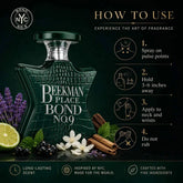 Bond No.9 Beekman Place Eau De Parfum 100ml for Men Long Lasting Luxury Niche Perfume Spray Fresh Citrus Lavender Blackcurrant Jasmine Woody Amber Musk Daily Wear Travel Gift Khamik Shop Online