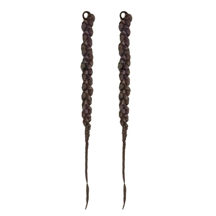1/2PCS Hair Extension Braided Ponytail Fashion Long Twist Braided Ponytail Synthetic Extension Hair Accessories Hip Hop Y2K Girl Khamik Shop Online