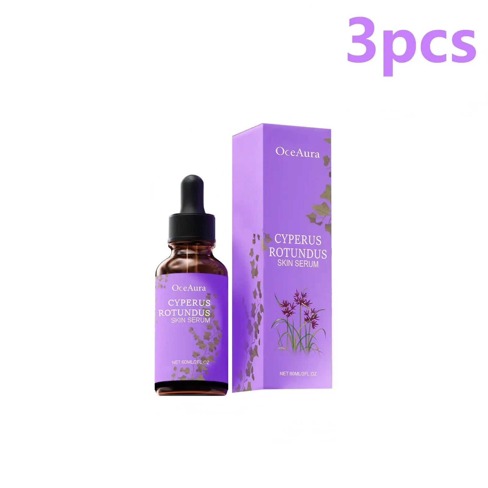 Cyperus Rotundus Oil for Hair Removal Prevent Hair Growth Products Remove Hair Inhibitor for Moisturizing Body Oil 60Ml
