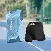 Men Running Sports Set Summer New Arrival Marathon Training Fitness Outfits Professional Quick Dry Basketball Tank Top And Short Khamik Shop Online