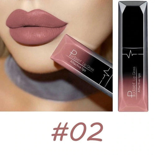 Makeup matte matte lip gloss lipstick Periwinkle Abderus