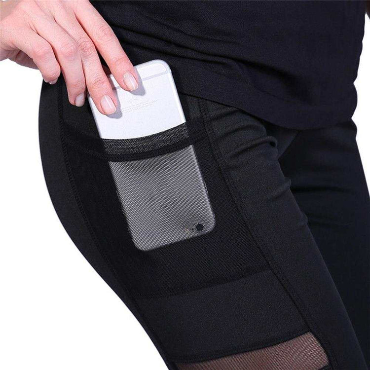 EP Calf-length Pants Capri Pant Sport leggings Women Fitness Yoga Gym Jade