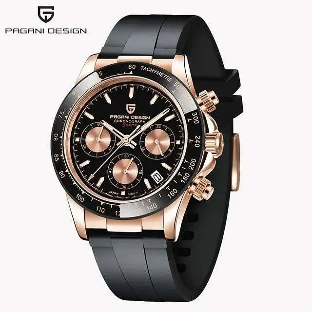 PAGANI DESIGN New VK63 Quartz Watch 40mm Men Wristwatch Chronograph Stainless Steel Waterproof Clock Top Brand Gift Watches Man Khamik Shop Online