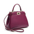 High Quality Cowhide Messenger Bag For Women Maroon Asteria