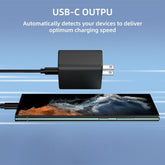 45W USB-C Super Fast Wall Charger 10FT Cable For Samsung Galaxy S20 Puce Gaia