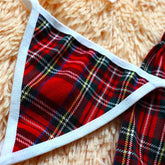 Sexy Lingerie School Girl Sleepwear Dress Nightwear Underwear Babydoll Puce Gaia
