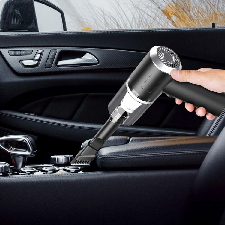 120W Cordless Handheld Vacuum Cleaner Small Mini Portable Car Auto Puce Gaia