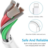 2024 20W USB-C Fast Charger PD Adapter Cable For iPhone 14/13/12/11 XR Puce Gaia
