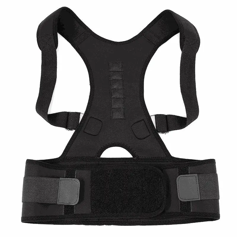 Posture Corrector Support Magnetic Back Shoulder Brace Belt Band For Puce Gaia