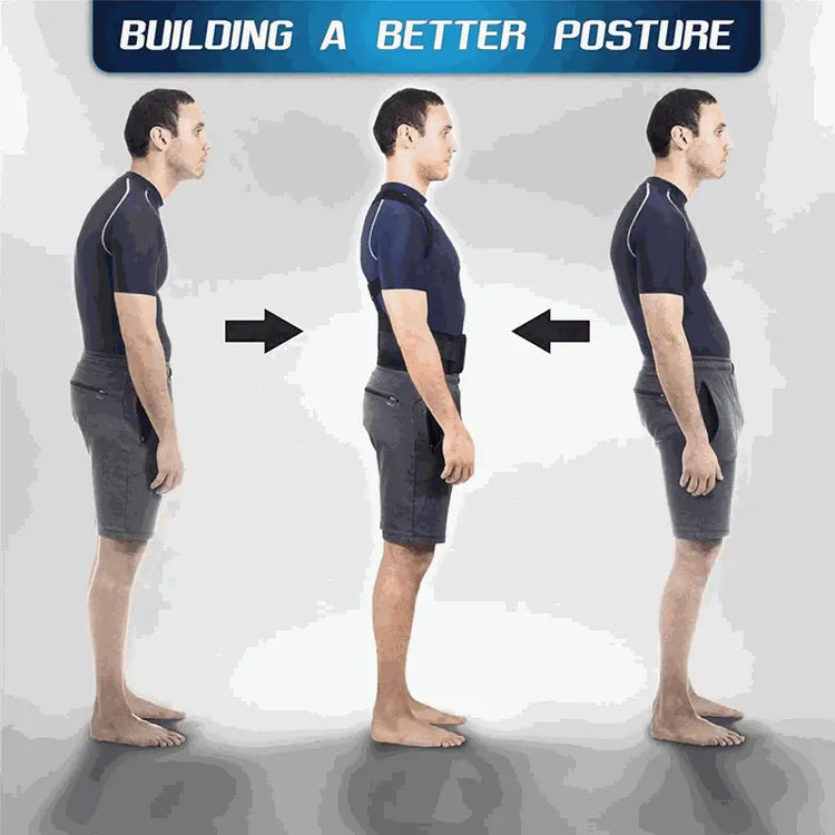 Posture Corrector Support Magnetic Back Shoulder Brace Belt Band For Puce Gaia