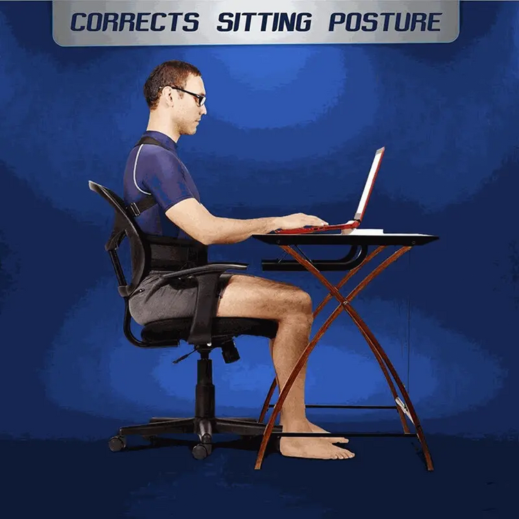 Posture Corrector Support Magnetic Back Shoulder Brace Belt Band For Puce Gaia