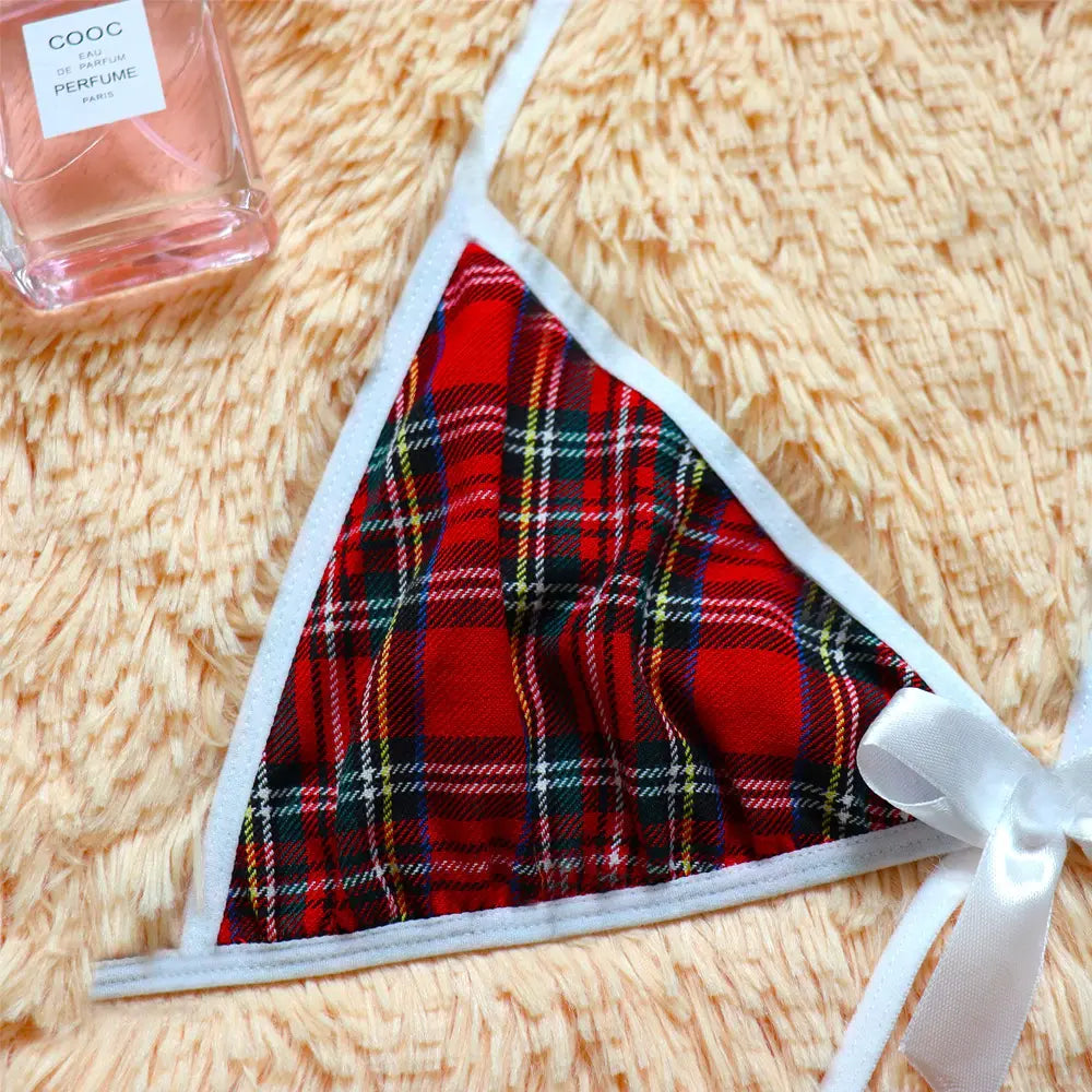 Sexy Lingerie School Girl Sleepwear Dress Nightwear Underwear Babydoll Puce Gaia