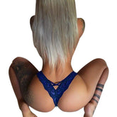 4 Pack Women Sexy Lace Underwear Lingerie Panties G-String Brief Thong Puce Gaia