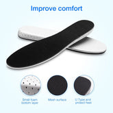 Men Women Invisible Height Increase Insoles Heel Lift Taller Shoe Puce Gaia