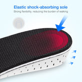 Men Women Invisible Height Increase Insoles Heel Lift Taller Shoe Puce Gaia