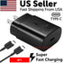 25W Type USB-C Super Fast Wall Charger +6FT Cable For Samsung Galaxy Puce Gaia