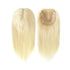 6 Colors Available Human Hair Topper Wig 4x4.5 Lace Frontal 12 Inch Hand-Tied 4 Clips 48H Ship 