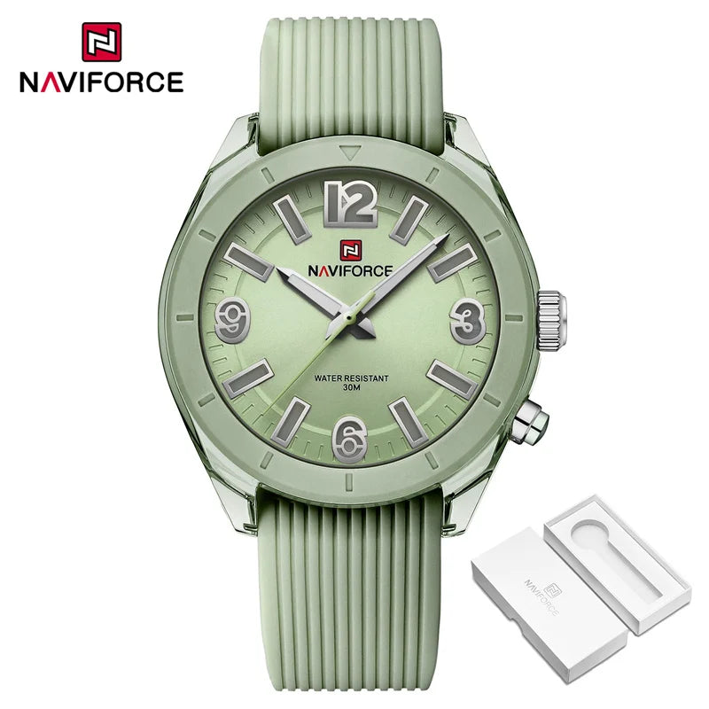 Women'S Waterproof Watch Fashion Casual Luminous Display Quartz Wristwatch with Silicone Band Reloj Mujer High Quality