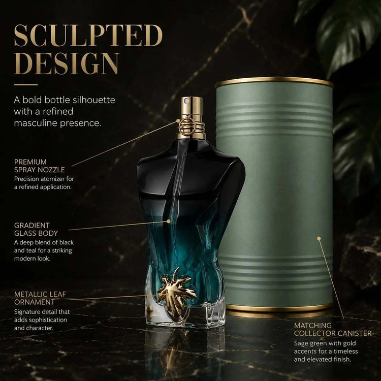 Premium Luxury Black Blue Torso Men Perfume 100ml 3.4oz CologneSpray Fresh Aquatic Scent Masculine LongLasting Metal Tin Gift Box Khamik Shop Online