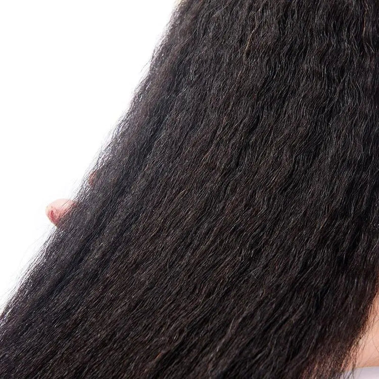 BeuMAX 10A Grade 3/4 Bundles Kinky Straight Brazilian Human Hair Cerise Alfie