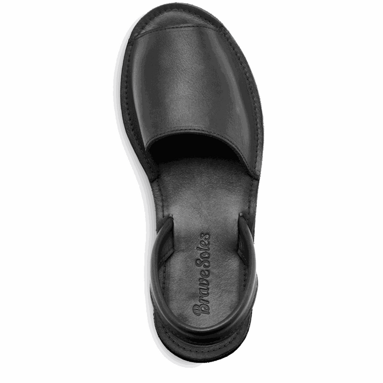 The Avarca – Footwear | Leather Maroon Perses
