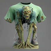 Fun Skull Zombie Horror Patte 3DPatte Sport Quickdry Breatha Men&