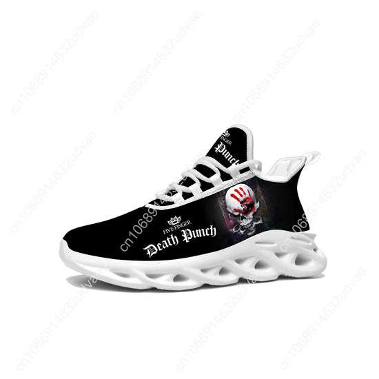 Baskets Nike Sports blanches à lacets pour homme et femme, chaussures de course en mesh respirant