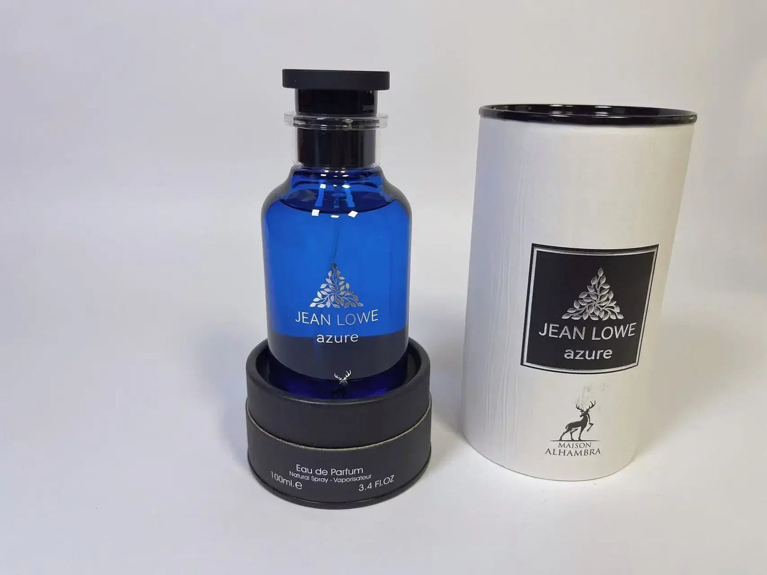 Jean Lowe Azure Immortel Perfume 3.4oz EDP Long Lasting Fresh Citrus Woody Amber Unisex Fragrance For Men Women Anniversary Gift Birthday Gift Summer Travel Luxury Perfume Bergamot Grapefruit Ginger Musk Marine Fresh Cologne Daily Wear Office Date Night E Khamik Shop Online