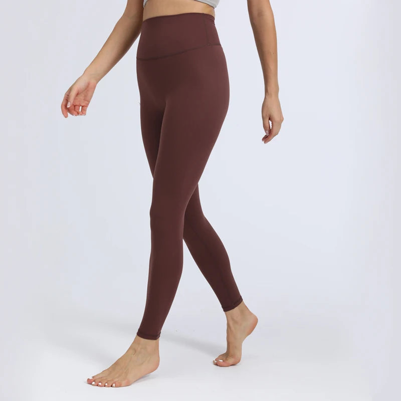 Nepoagym 28 Inch Inseam RHYTHM Women Workout Leggings Full Length No Front Seam Buttery Soft Yoga Pants Gym Tights Khamik Shop Online