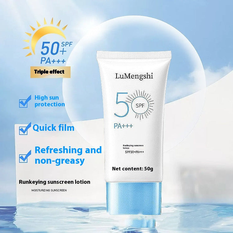 Sunscreen Moisturizing Whitening Isolation Refreshing Periwinkle Abderus