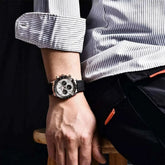 PAGANI DESIGN New VK63 Quartz Watch 40mm Men Wristwatch Chronograph Stainless Steel Waterproof Clock Top Brand Gift Watches Man Khamik Shop Online