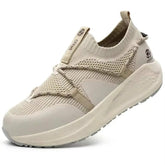 Latest Women Work Shoes Puncture-Proof Safety Shoes Non-slip Platform Sneakers Women Steel Toe Shoes Comfort Security Boots Lady Khamik Shop Online
