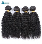 BeuMAX 10A Grade 3/4 Bundles Kinky Curly Brazilian Human Hair Cerise Alfie