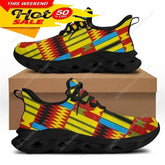 African Ethnic Tribal Pattern Sneaker for Male  New Men&