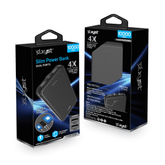 Xyst Super Slim 10000mAh Dual USB Power Bank Sky Iapetus
