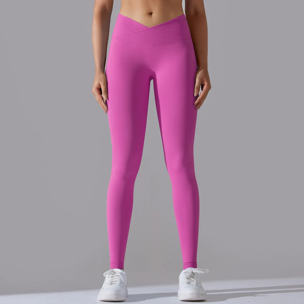 Crossover Waist Yoga Pants Women Hips Lifting Gym Leggings Seamless Sport Pants High Waist Fitness Leggings Workout Sportswear Khamik Shop Online