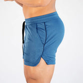 Professional Bodybuilding running shorts men mesh quick-drying breathable sport homme fitness workout Slim fit gym shorts male Khamik Shop Online