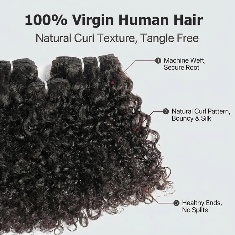 Ali Queen Hair 1Pcs 28 30 Inches Burmese Curly Human Hair Bundle Virgin Hair Weave Bouncy Curly For Women Natural Color Single Khamik Shop Online