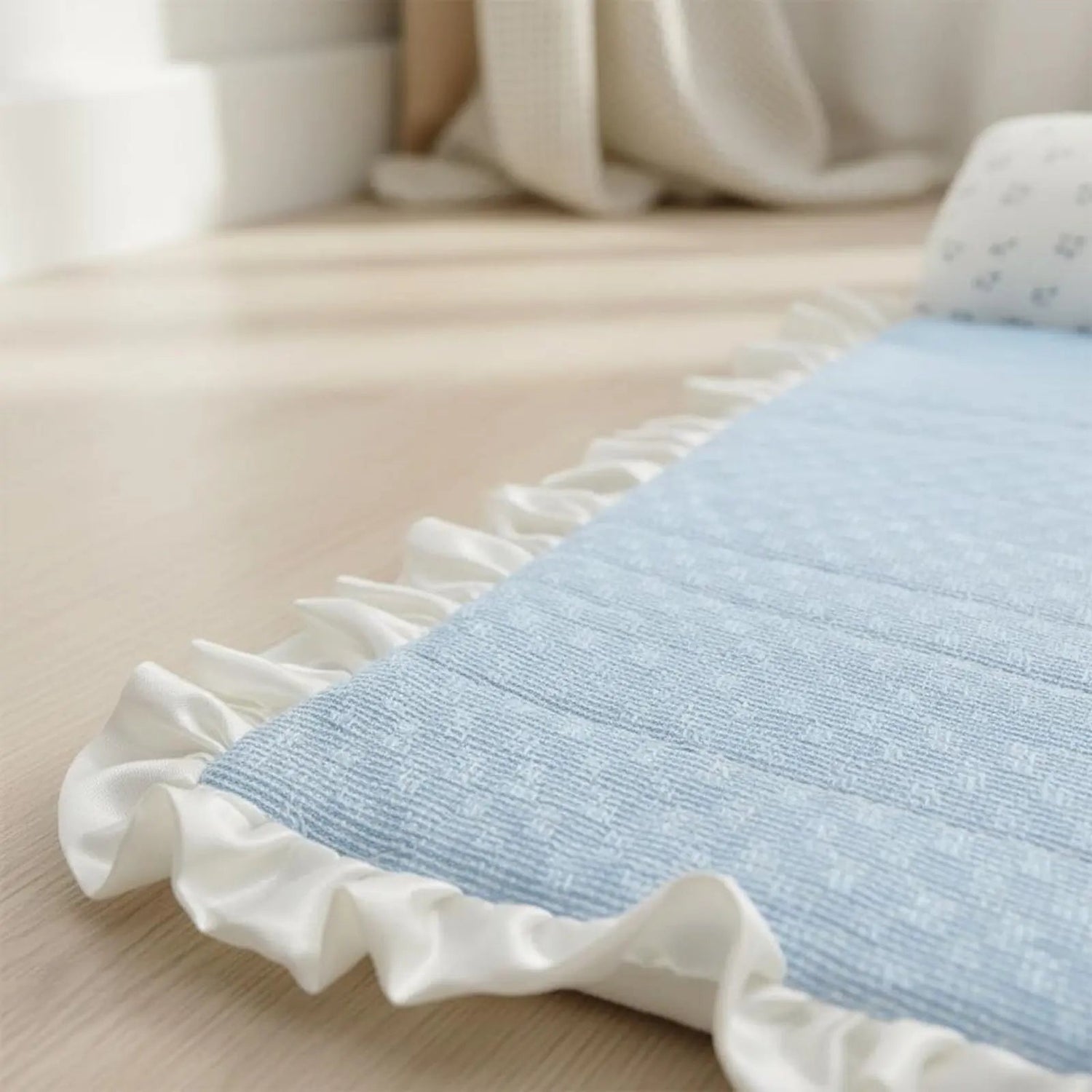 Dog Cooling Mat Cute Ear Pillow Feline Cooling Mat Summer Pet Cushion Soft Breathable for Small Dogs, Hot Weather Khamik Shop Online