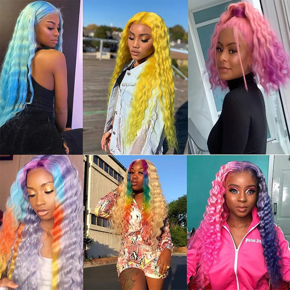 High Quality 613 Honey Blonde Colored Deep Wave Human Hair 1 3 4 Bundles Deal 28 30 32 Inch Long 100% Unprocessed Raw Vietnamese Human Hair Bundles Baby Soft Deep Curly Human Hair Bundles Extensions Can Be Dyed Wholesale Hair For Black Women Free Shipping Khamik Shop Online