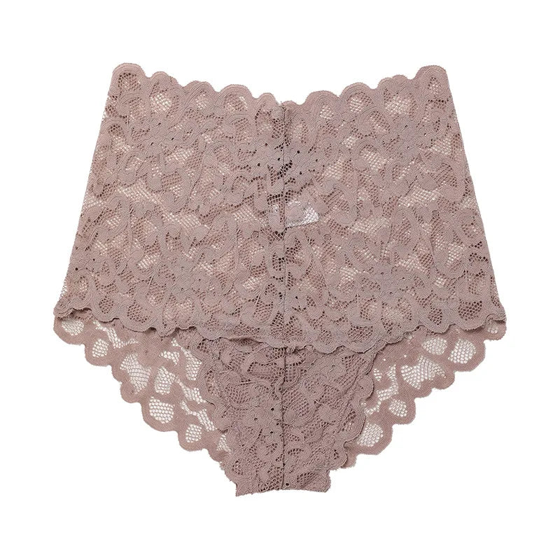 Meet'R Women Sexy Panties Lace High Waist Briefs Underwear Ultrathin G String Temptation Underpant Femaletransparent Lingerie