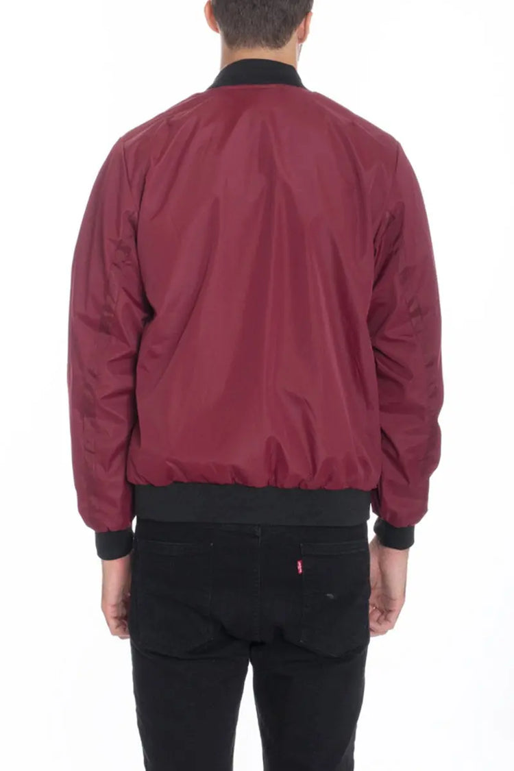 Mens Vinyl Waterproof Windbreaker Lime Milo