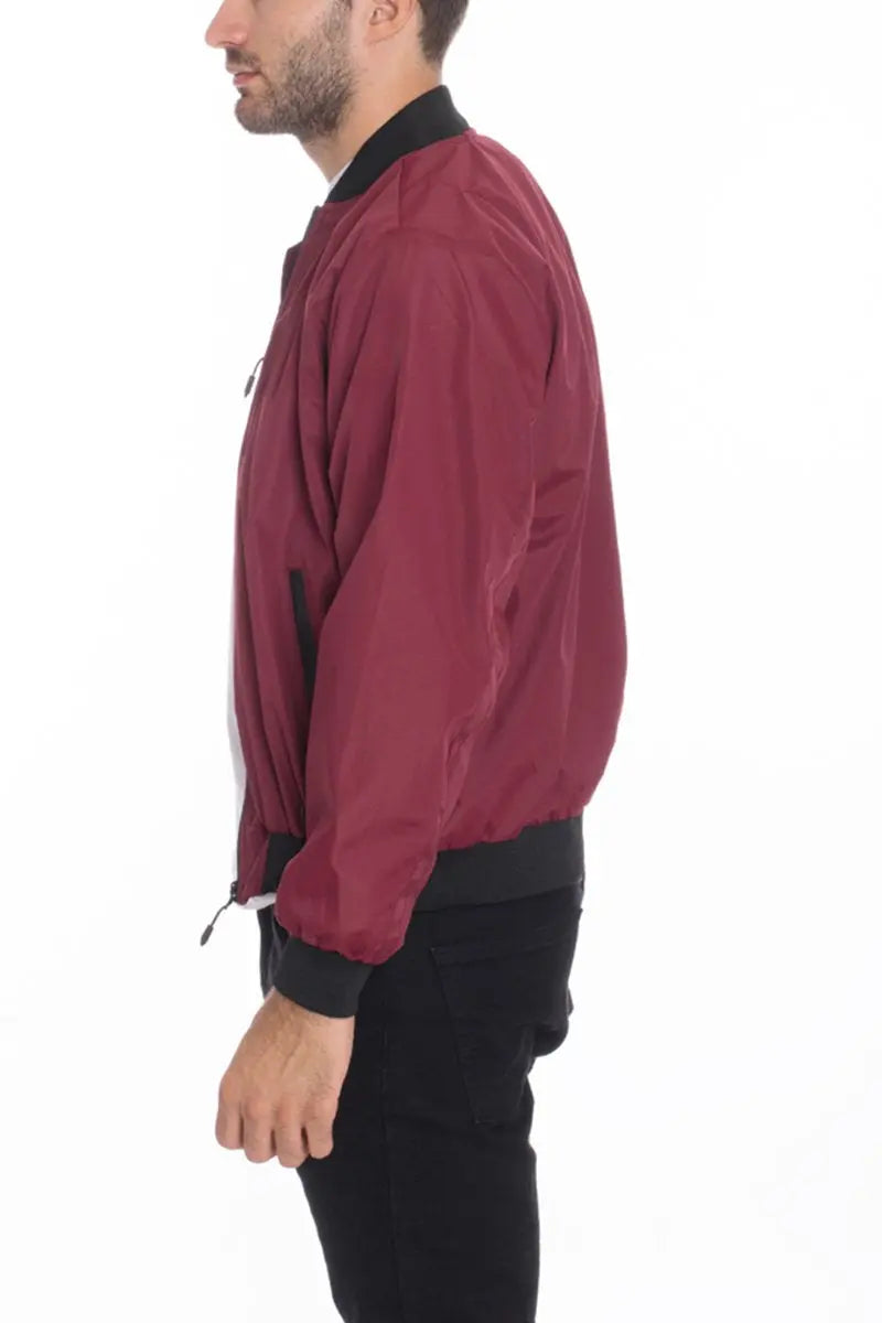 Mens Vinyl Waterproof Windbreaker Lime Milo