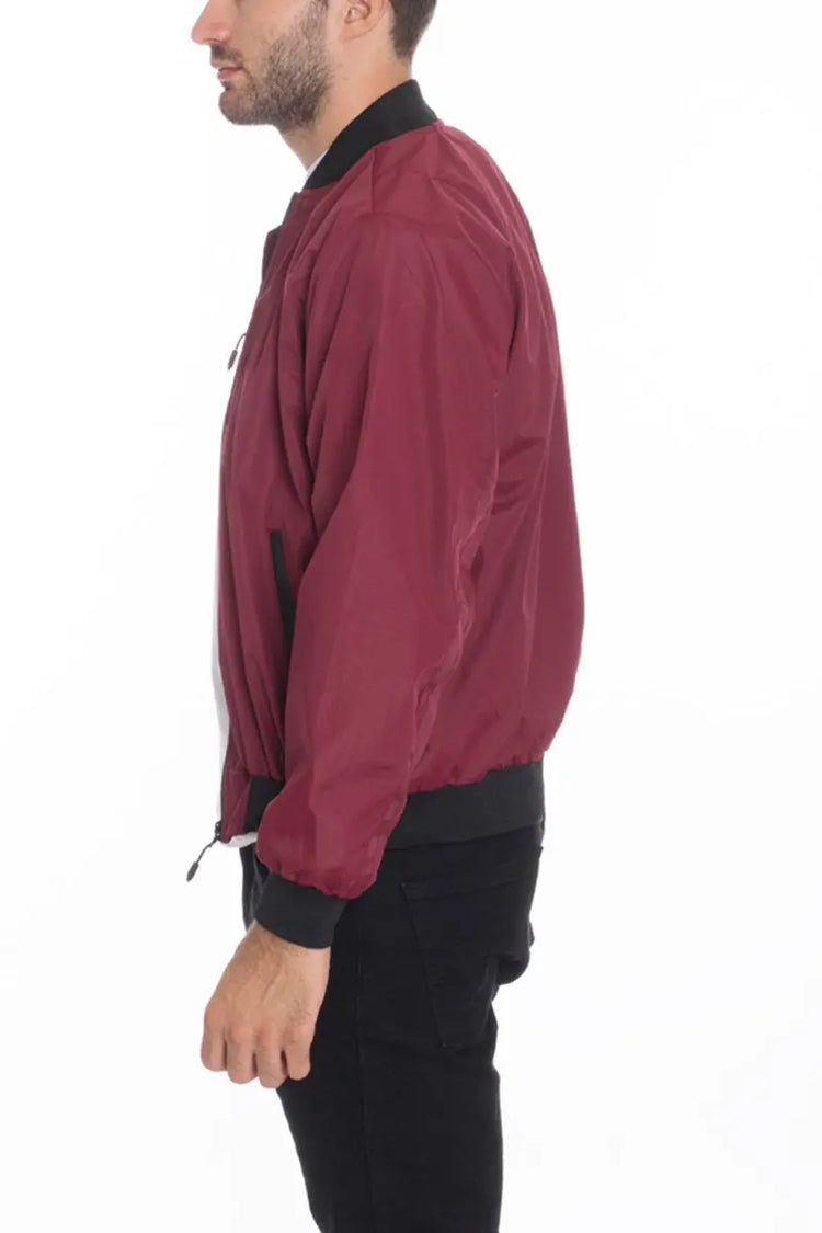 Mens Vinyl Waterproof Windbreaker Lime Milo