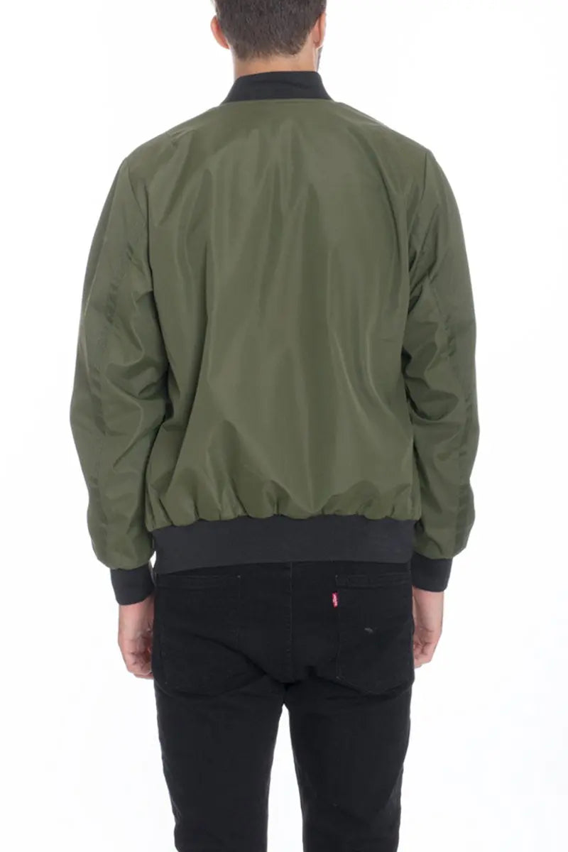 Mens Vinyl Waterproof Windbreaker Lime Milo
