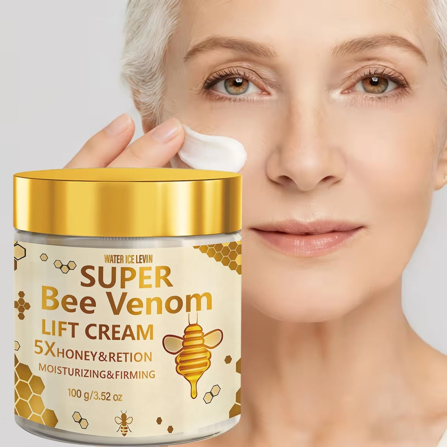 Super Bee Venom Lift Firming Face Cream, with Retinol & Hyaluronic Acid, Moisturizing Anti-Aging, Niacinamide Khamik Shop Online
