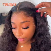 Lagos Hairline Burmese Curly Human Hair Wig 13x4 Lace Frontal Glueless Wig Human Hair Spiral Curls Deep Wave Wigs For Woman Khamik Shop Online