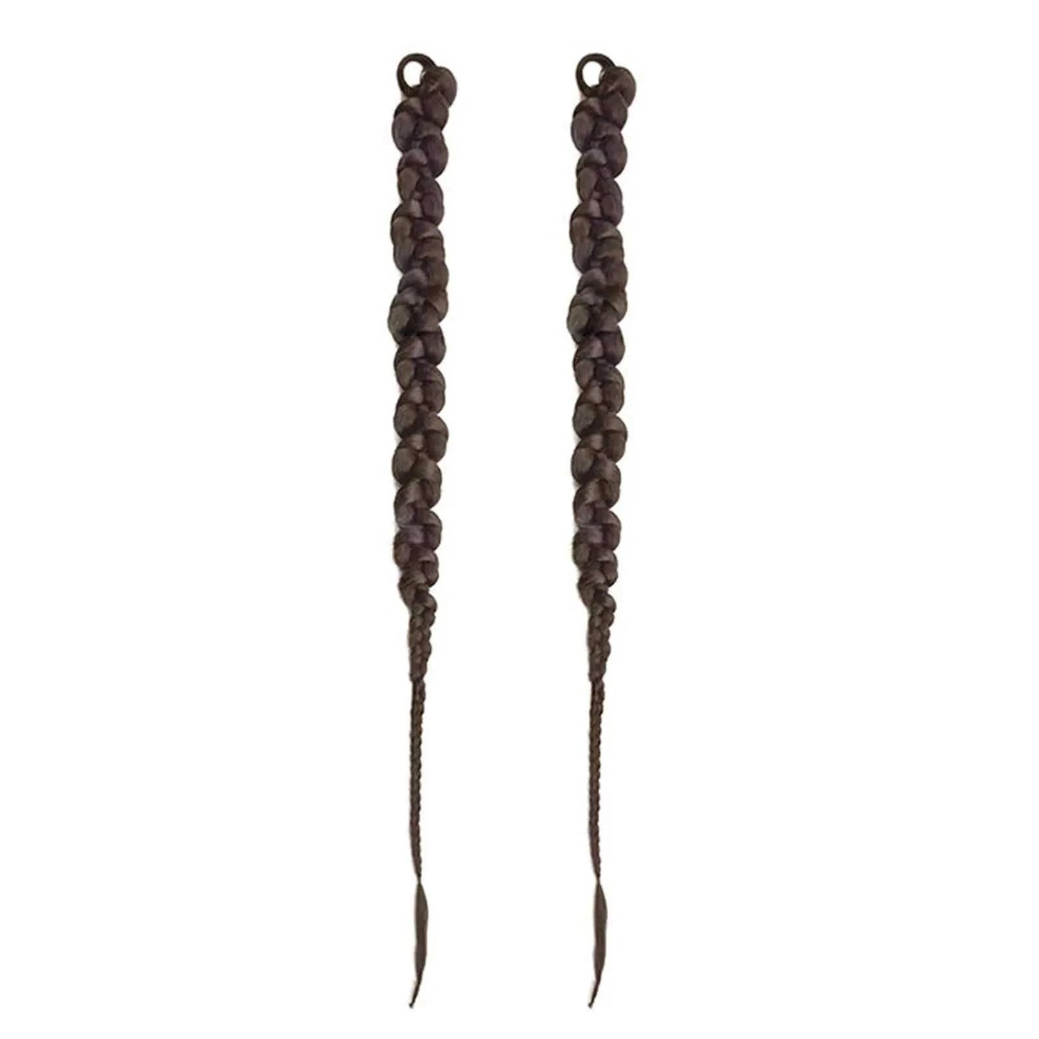1/2PCS Hair Extension Braided Ponytail Fashion Long Twist Braided Ponytail Synthetic Extension Hair Accessories Hip Hop Y2K Girl Khamik Shop Online